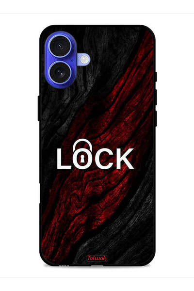 Tolwak غطاء حماية لجهاز Apple iPhone 16 مع قفل