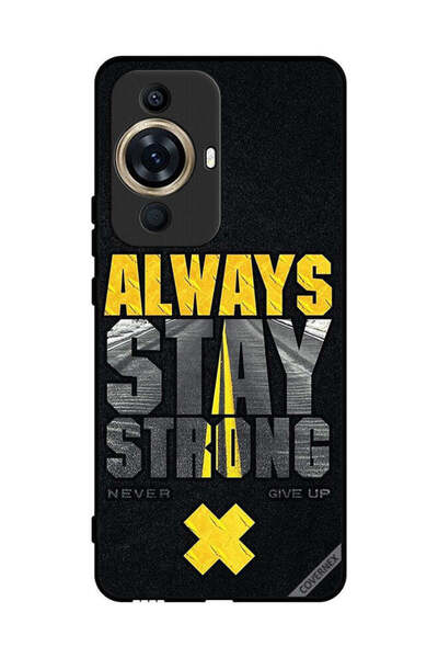 Covernex غطاء حماية لهاتف هواوي نوفا 11 برو، كن قويًا دائمًا ولا تستسلم أبدًا