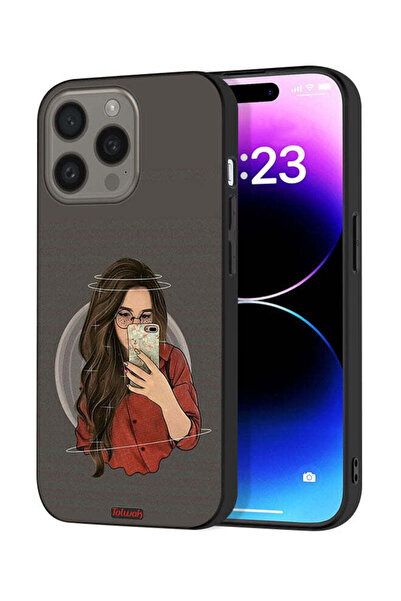 Tolwak غطاء حماية لجهاز Apple iPhone 15 Pro لالتقاط صور سيلفي