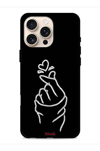 Tolwak غطاء حماية لهاتف Apple iPhone 16 Pro Max من Snap Love