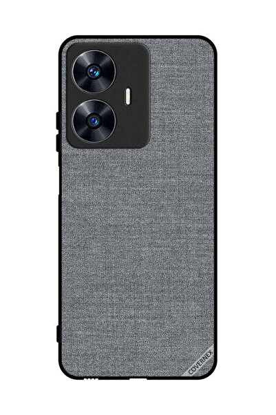 Covernex Protective Case Cover For Realme C55 Cloth Pattern