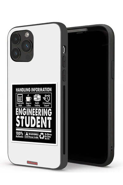 Tolwak جراب حماية لجهاز Apple iPhone 13 Pro - ملصق طالب هندسة