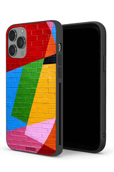 Tolwak جراب حماية لجهاز Apple iPhone 14 Pro Max برسومات جدارية ملونة