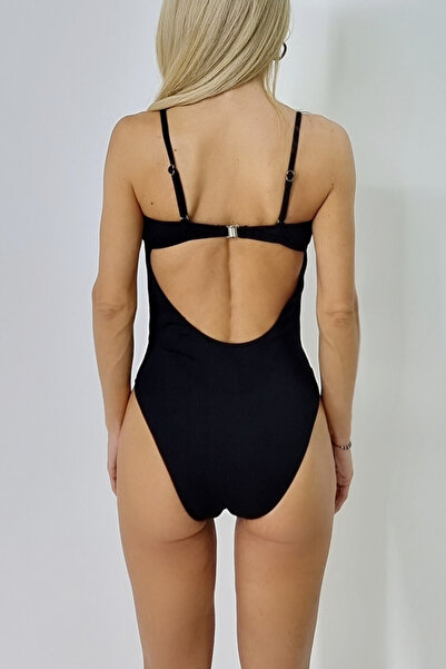 FashionForYou Costum de baie intreg Carol, Negru