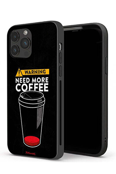 Tolwak جراب حماية لجهاز Apple iPhone 13 Pro - هل تحتاج إلى المزيد من القهوة؟