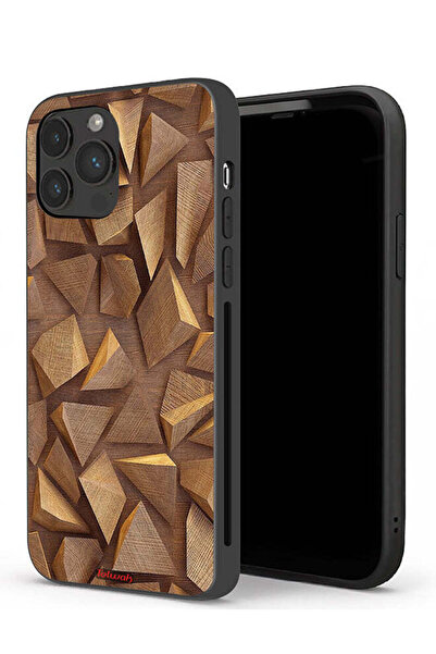 Tolwak غطاء حماية لجهاز Apple iPhone 13 Pro Max مصنوع من الخشب بتصميم فني