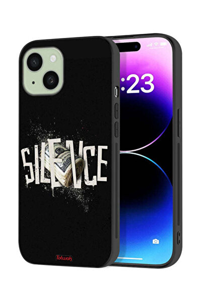 Tolwak Apple iPhone 15 Plus Protective Case Cover Silence