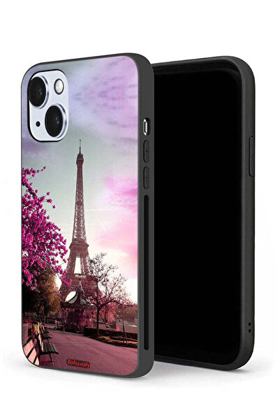 Tolwak جراب حماية لجهاز Apple iPhone 14 Plus بتصميم برج إيفل