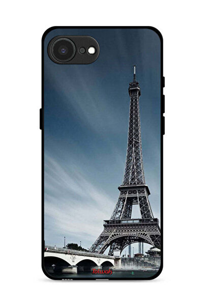 Tolwak غطاء حماية لجهاز Apple iPhone 16e بتصميم برج إيفل