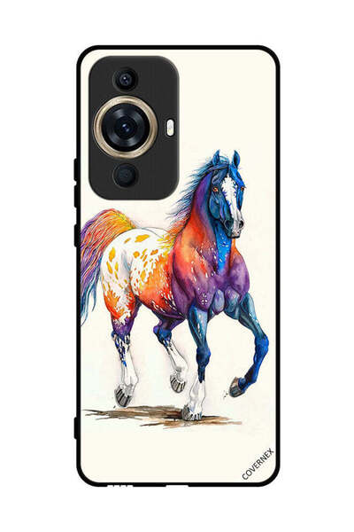 Covernex غطاء حماية لهاتف هواوي نوفا 11 برو - رسمة حصان