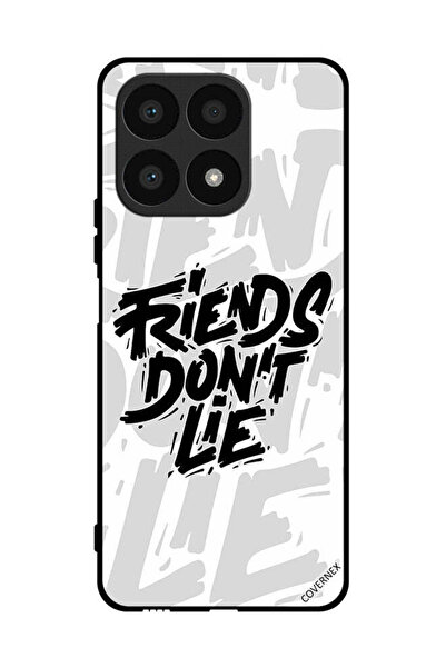 Covernex غطاء حماية لهاتف Honor X8a - خط يد الأصدقاء لا يكذبون