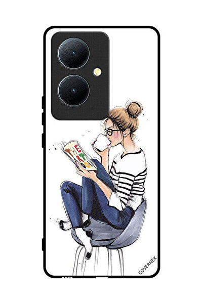 Covernex غطاء حماية لهاتف Vivo Y78+ 5G - قراءة كتاب الفن