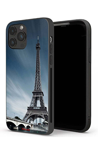 Tolwak غطاء حماية لجهاز ابل ايفون 13 برو ماكس بتصميم برج ايفل