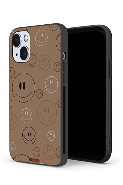 Tolwak جراب حماية لجهاز Apple iPhone 14 بنمط وجوه مبتسمة