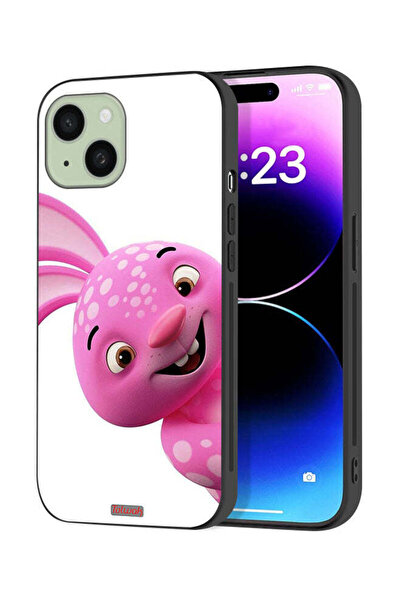 Tolwak Apple iPhone 15 Plus Protective Case Cover Hey Two Teeth