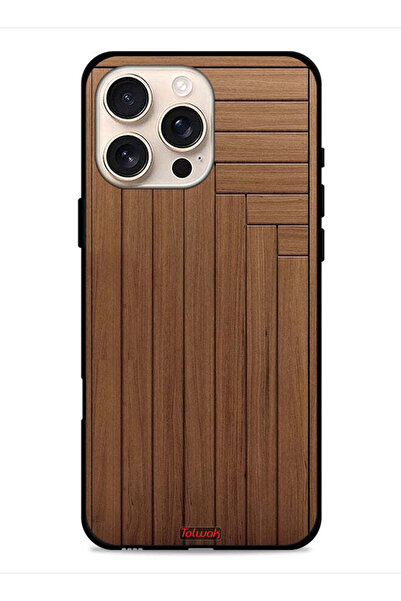 Tolwak غطاء حماية لجهاز Apple iPhone 16 Pro بنمط باب