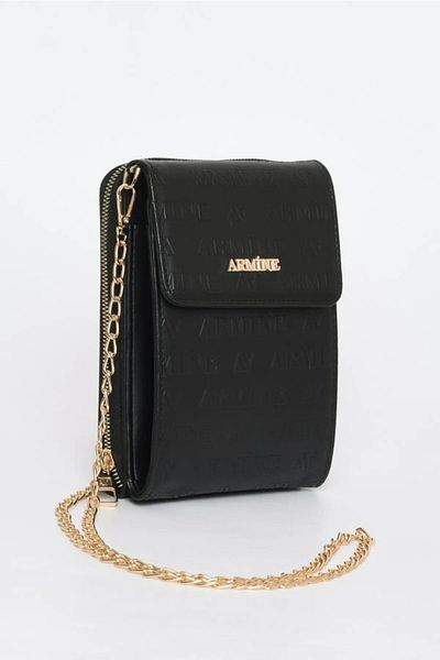 Armine Hand and Shoulder Dotted Bag - 266 Black Dots