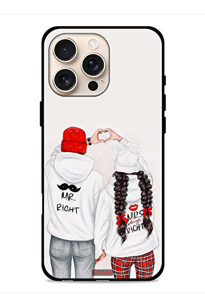 Tolwak غطاء حماية لجهاز Apple iPhone 16 Pro Max - يمين ويمين دائمًا