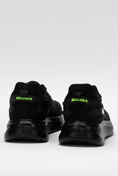 Liger Ανδρικά πλεκτά αθλητικά παπούτσια Άνετα αναπνεύσιμα άοσμα αθλητικά παπούτσια ΜΑΥΡΟ