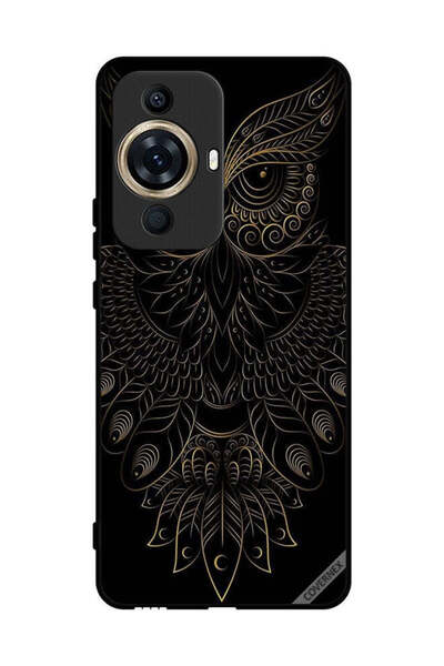 Covernex غطاء حماية لهاتف هواوي نوفا 11 برو بتصميم بومة زهرية عصرية