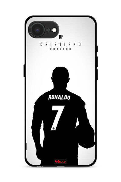 Tolwak غطاء حماية لجهاز Apple iPhone 16e بقناع كريستيانو رونالدو