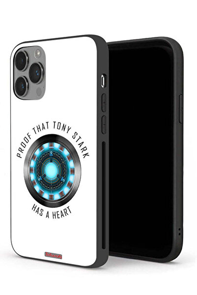 Tolwak جراب حماية لجهاز Apple iPhone 14 Pro Max دليل على أن توني ستارك لديه قلب