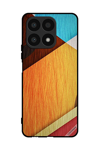 Covernex Protective Case Cover For Honor X8a Wooden Texture
