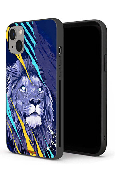 Tolwak جراب حماية لجهاز Apple iPhone 13 الأسد الملك