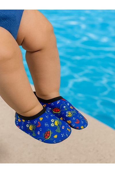 Patika Bebek Anti-Slip Bottom Gun Shoes Mix Pattern Can Be Used in the Pool and Sea in Summer