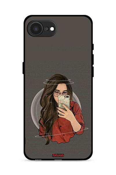 Tolwak غطاء حماية لجهاز Apple iPhone 16e لالتقاط صور سيلفي