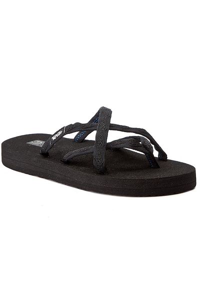 TEVA Șlapi negri pentru femei TEVA-6840