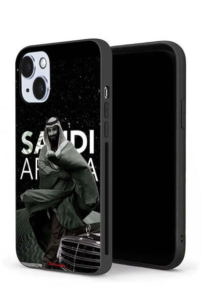 Tolwak غطاء حماية لجهاز آيفون 14 بلس من آبل ولي العهد الأمير محمد بن سلمان