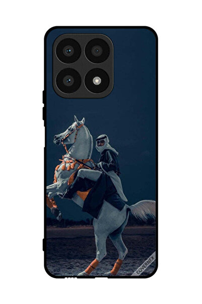 Covernex غطاء حماية لهاتف Honor X8a - شاب على حصان