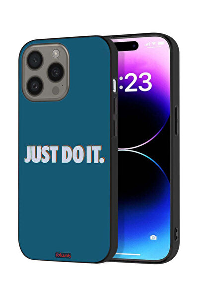 Tolwak غطاء حماية لجهاز Apple iPhone 15 Pro Max - Just Do It