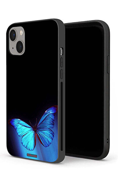 Tolwak غطاء حماية لجهاز Apple iPhone 13 mini بتصميم فراشة