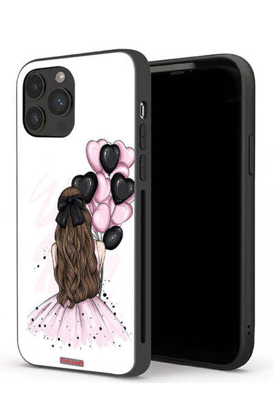 Tolwak جراب حماية لجهاز Apple iPhone 13 Pro Max يحمل بالونات فنية للفتيات