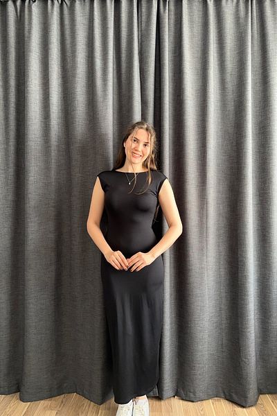Sorridi Backless Soft Touch Maxi Dress