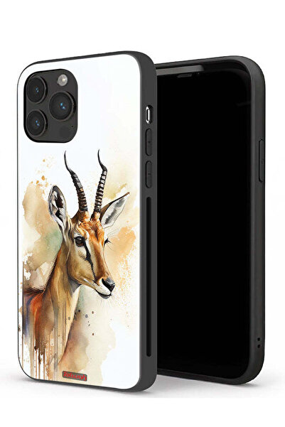 Tolwak غطاء حماية لجهاز Apple iPhone 13 Pro بتصميم فن تجريدي للغزلان