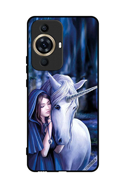 Covernex غطاء حماية لهاتف هواوي نوفا 11 برو - فتاة تحب وحيد القرن