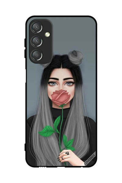 Covernex غطاء حماية لهاتف سامسونج جالاكسي A24 4G برسومات فتاة لطيفة