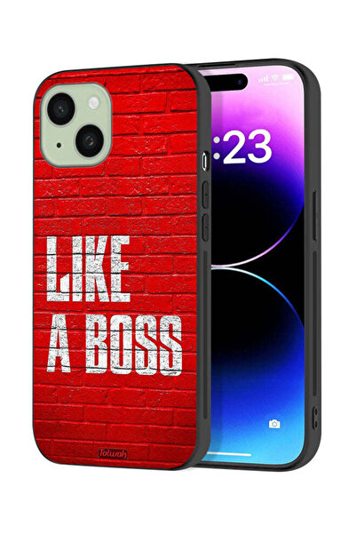 Tolwak غطاء حماية لهاتف Apple iPhone 15 Plus مثل الزعيم