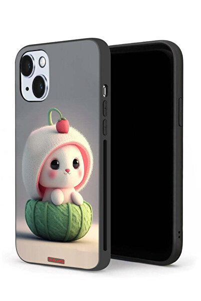 Tolwak جراب حماية لجهاز Apple iPhone 14 على شكل أرنب صغير لطيف