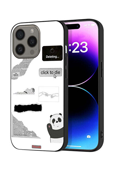 Tolwak غطاء حماية لجهاز Apple iPhone 15 Pro Max بتصميم باندا