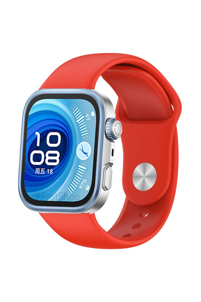MMP SHOP Huawei Watch Fit 4 / Fit 4 Pro Uyumlu Lquid Silikon Akıllı Saat Kordonu