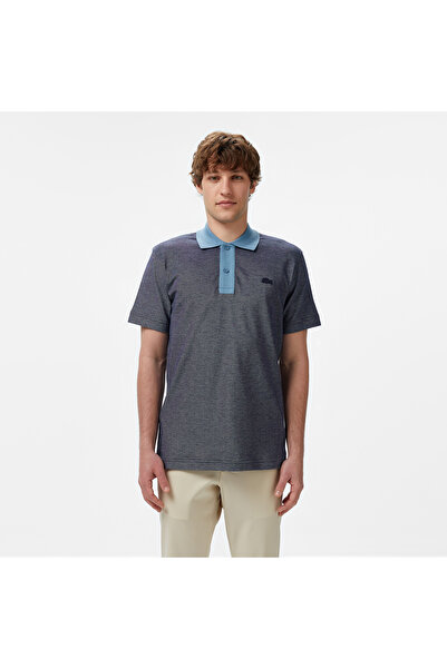 Lacoste Erkek Oversize Fit Lacivert Polo