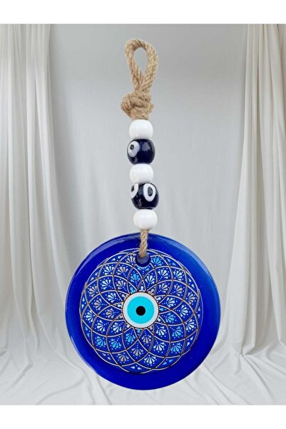 ella'nın çarşısı 10 cm Mărgele de sticlă cu model, lucrate manual. 1 bucată.