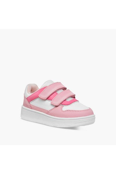 Flora Bella by Shoexpress Flora Bella Panelled Sneakers with Hook and Loop Closure