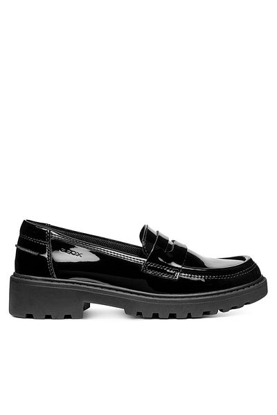 Geox Girl Loafers black GEOX-J3620C-000HH C9999 S