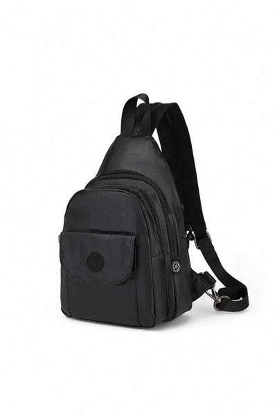 SMART BAGS Metallic Fabric Bodybag Strap Backpack Smart Bags 1237