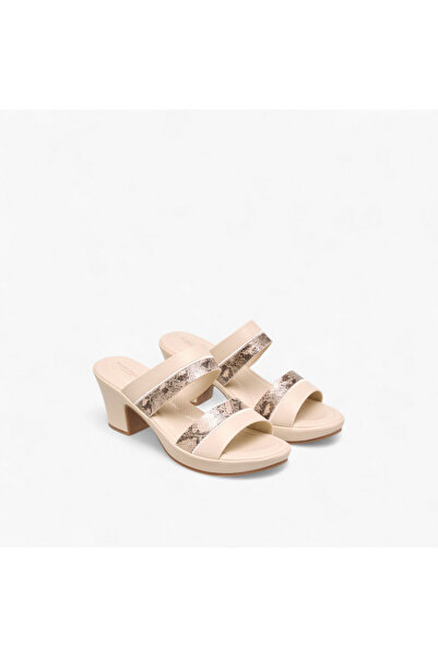 Flora Bella by Shoexpress صندل Flora Bella سهل الارتداء بكعب سميك